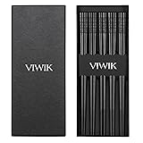 VIWIK Reusable Chopsticks 5 Pairs Premium