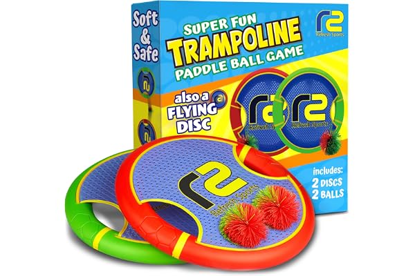 Kids Bouncy Paddles & Flying Disc: Summer Gifts For Boys & Gift Ideas for Kids 2026 - Sports Gifts & Sports Games For Boys 8-