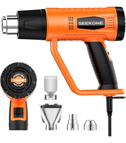 MotoCare 0503054 Precision Heat Gun Tool, 650°F Temperature