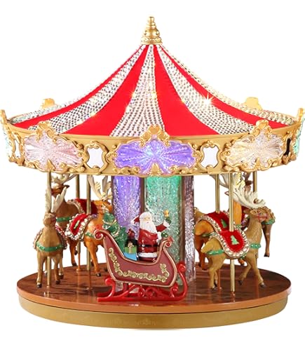 Amazon.com: Mr. Christmas Triple Decker Carousel : Home
