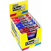 Chap-Ice® | Premium and Traditional Lip Balm for Chapped, Dry, or Windburned Lips | 3 Flavor Assorted (SPF-15) - Cherry, Moisture & Watermelon - 24 Sticks (0.15oz/4.25g)