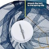 FiNeWaY Set of 2 Crab Drop Net Collapsible Crabbing Kit Rot-Proof Rope view 6