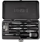 TONE Ball Ratchet Screwdriver Set RDBS11 Black 11-Piece
