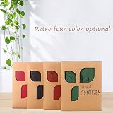 ZEEYUAN Leather Scrapbook Album 18x22cm 60 Pages Refillable DIY Memory Book view 7