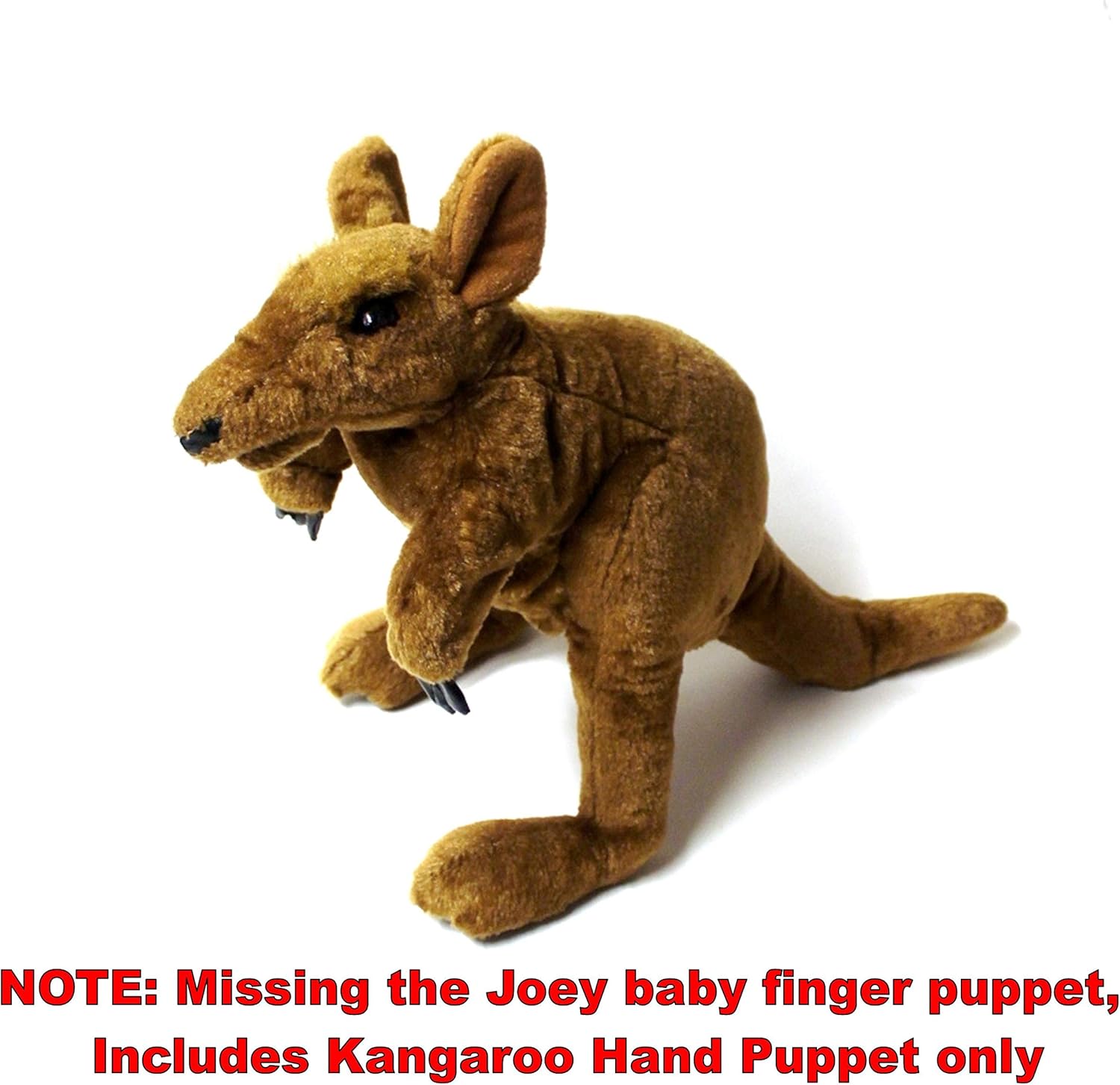 Folkmanis Folkmanis Kangaroo Hand Puppet With Joey: Amazon.co.uk: Toys