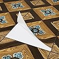 FunStick Vinyl Flooring Peel and Stick Floor Tile Vintage Sevilla 12x12 in 15 Pack Brown Wood Sticky Floor Tiles Peel and Stick Waterproof Stick on Laminate Flooring for Bathroom Kitchen Camper Walls