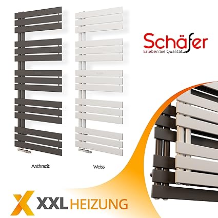 Badheizkörper 50 mm Anschluss Design Paneelheizkörper Heizung (600 x