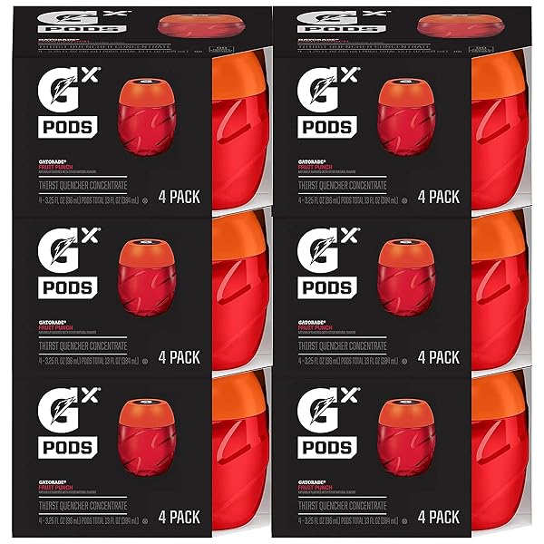 GATORADE GX PODS FRUIT PUNCH 24CT