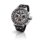 TW Steel Men's CE1015 CEO Canteen Black Leather Chronograph Dial Watch
