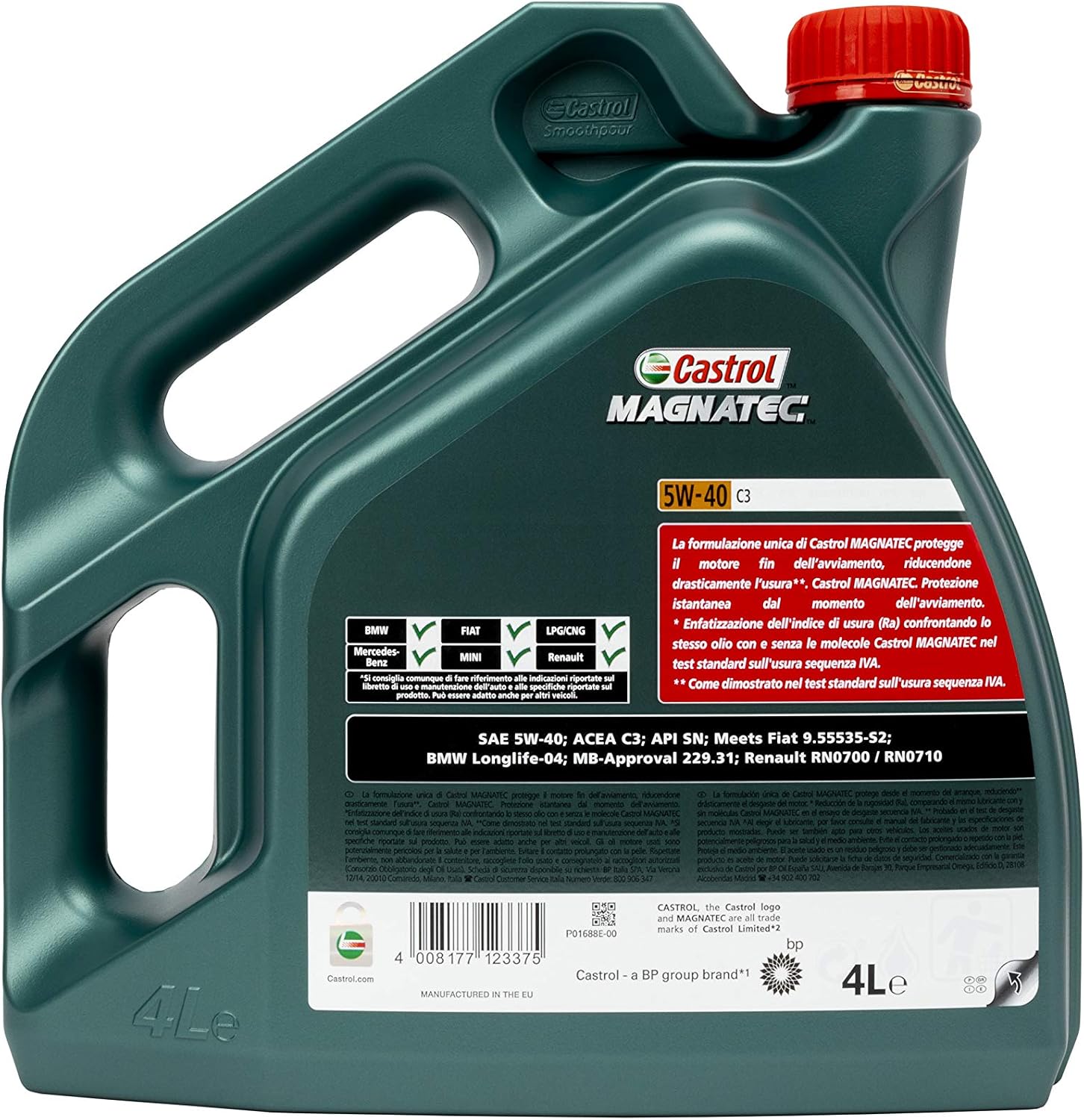 Castrol 151B71 Magnatec Diesel 5W40 DPF Oil, 4 Litres - Image 5