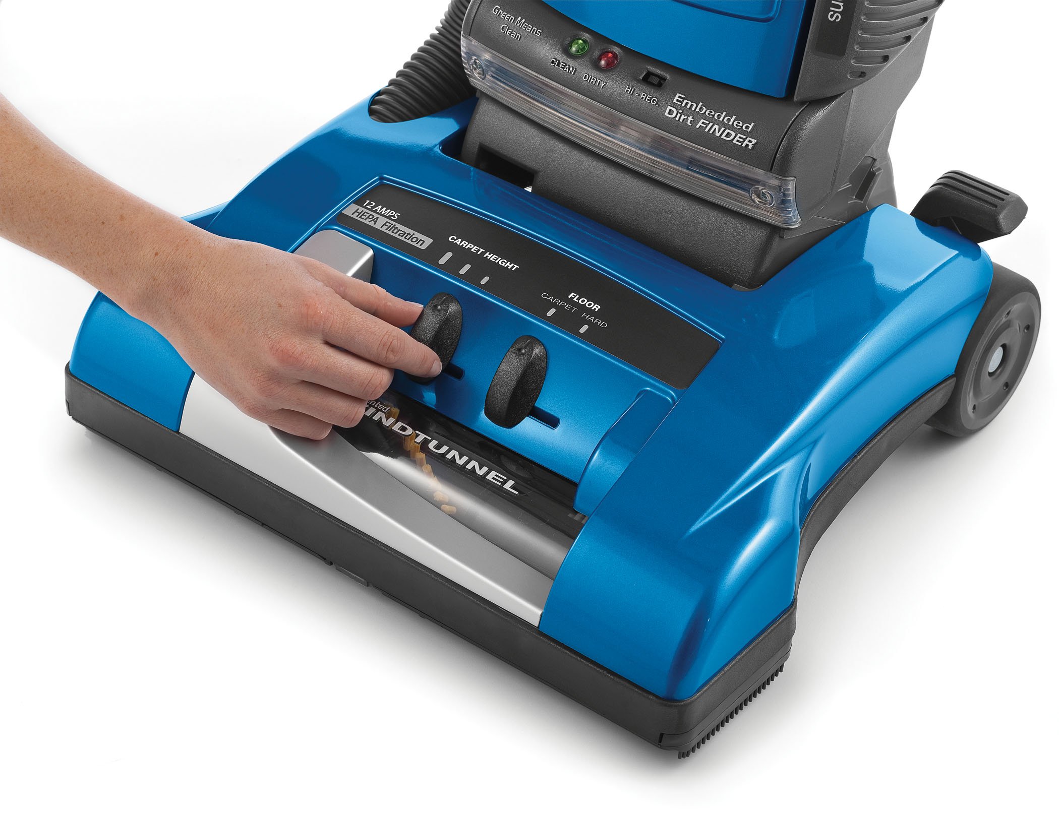 Hoover Anniversary WindTunnel SelfPropelled Bagged Corded Upright