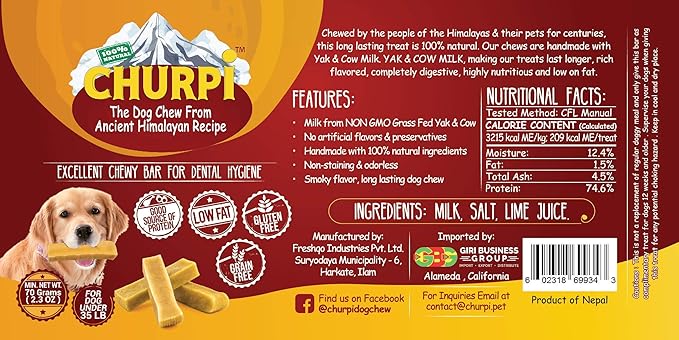 churpi himalayan canine treat