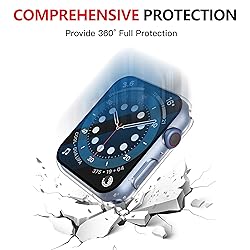 Misxi [2 Pack] Waterproof Hard Case with Tempered