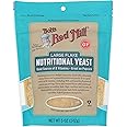 Bob's Red Mill Nutritional Yeast Seasoning, 5 Ounce (Pack of 4) – Non-GMO, Vegan, Gluten Free – Good Source of Protein & Vitamins – Nutritious Savory Parmesan Cheese Substitute