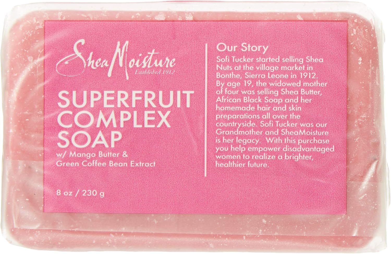 shea moisture superfruit complex soap
