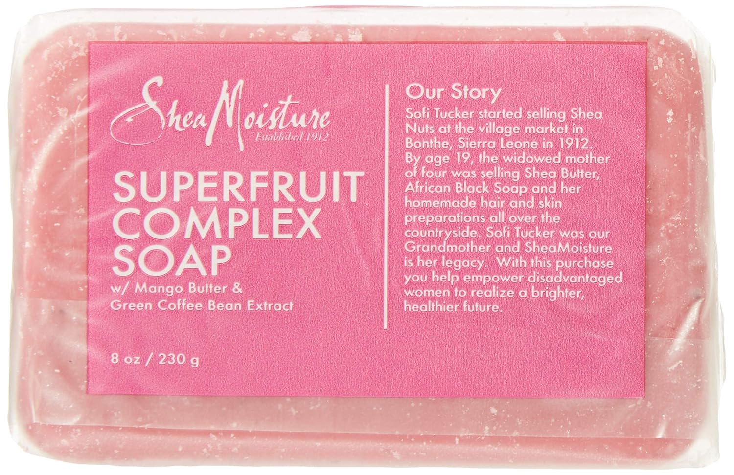 shea moisture superfruit soap