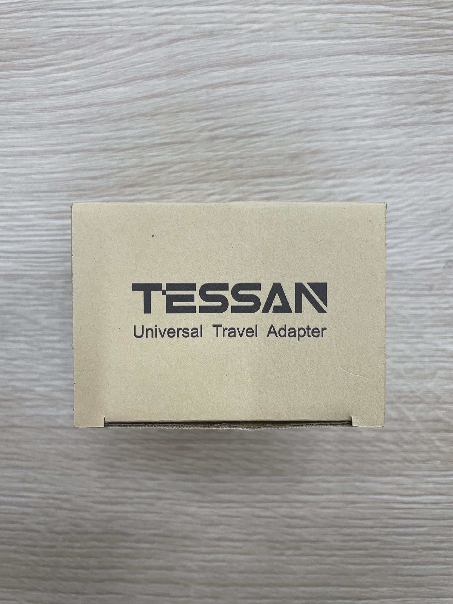 TESSAN Universal Travel Adapter Worldwide with 2 USB C and 2 USB A Ports, Universal Plug Adaptor UK to World, International Adapter for EU, USA, UK, Australia, Thailand etc. not a Voltage Converter