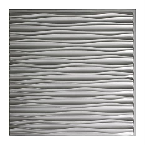 Amazon Com Fasade Easy Installation Dunes Horizontal Argent