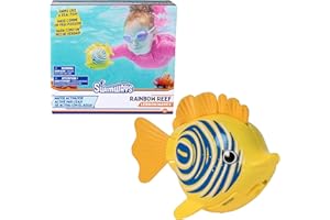 SwimWays Rainbow Reef Fish Toy, Kids Swimming Accessories & Water Toys, Learn to Swim Pool Toys for Kids Ages 5 & Up, Batteri