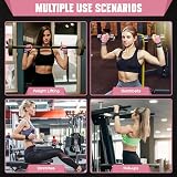 COFIT Wrist Straps Weightlifting Leather Dual-Layer Oxford Pink Standard view 6