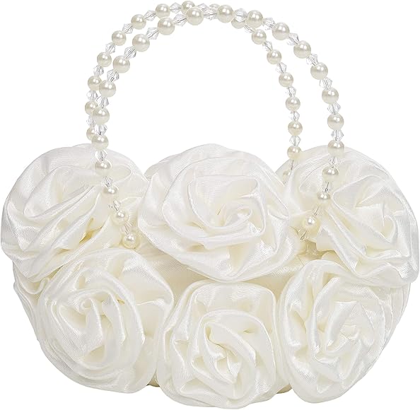 flower girl bags ivory