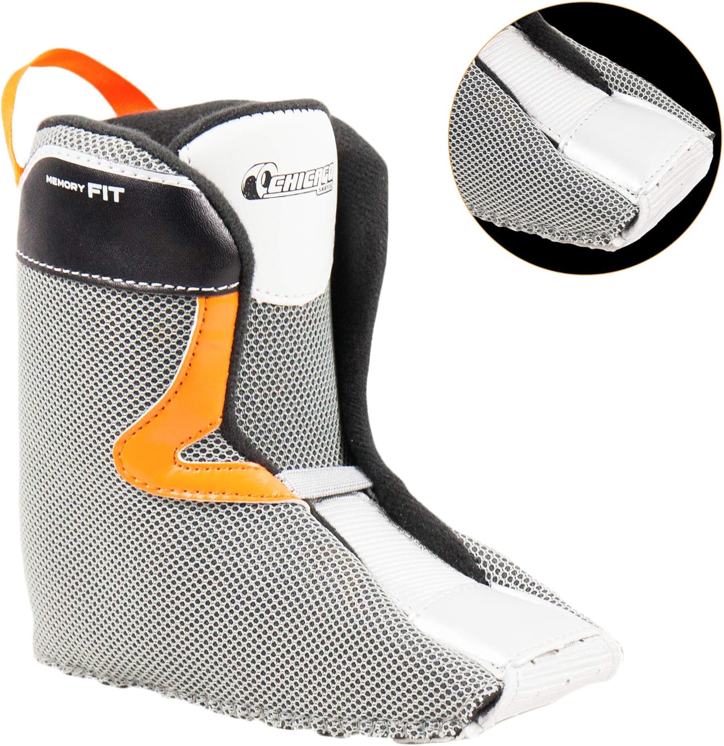 Chicago Boy's Adjustable Quad Roller Skate, Blue/Silver, Medium : Sports & Outdoors