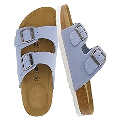 CUSHIONAIRE Lane Cork Footbed Sandals for Women