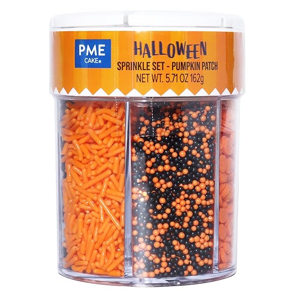 PME 6-IN-1 HALLOWEEN SPRINKLE SET – PUMPKIN PATCH...