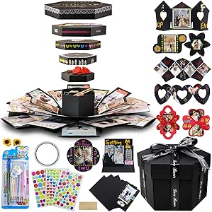 Vienrose Caja de Sorpresa Regalo para Pegar y Escribir Love ...