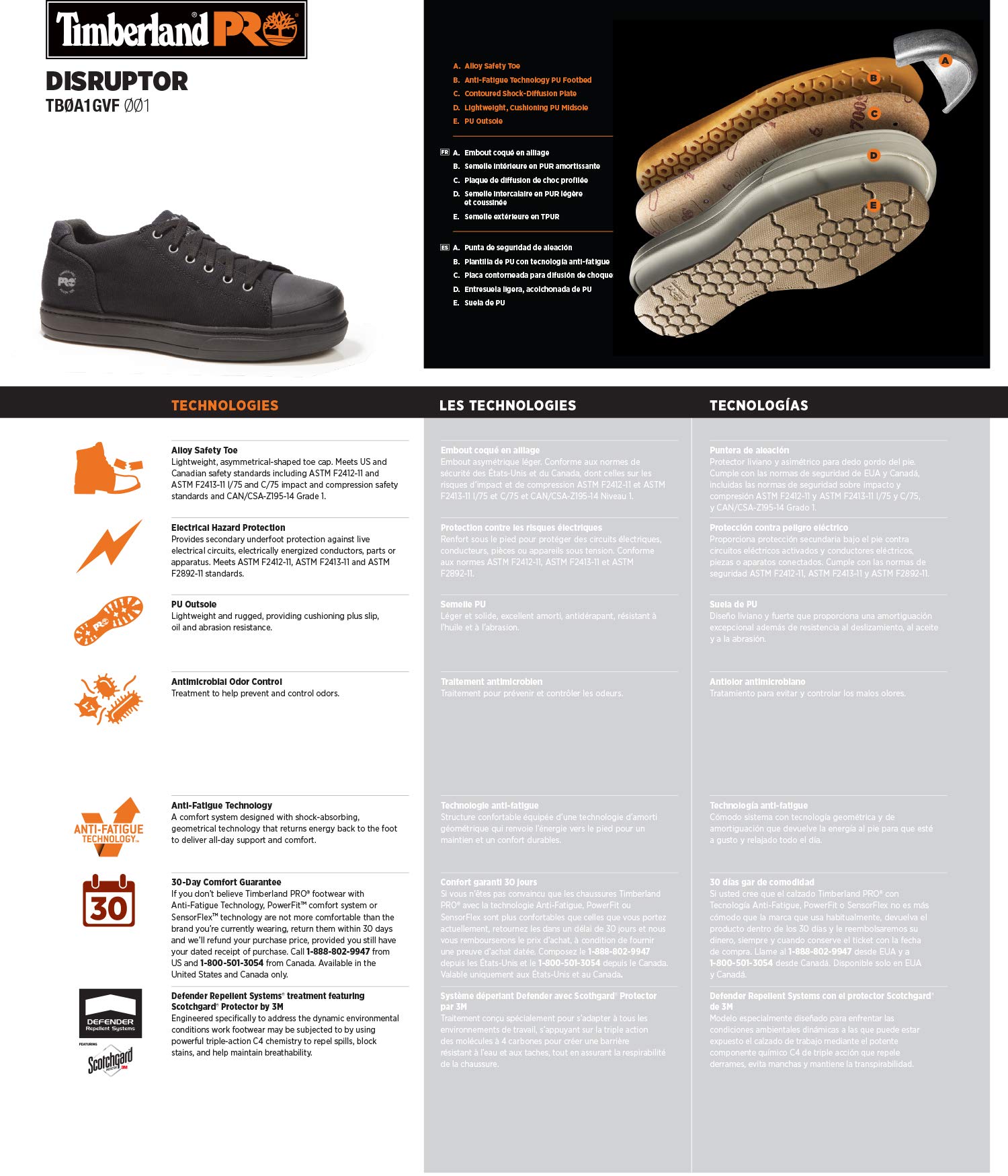 timberland pro powerfit insoles