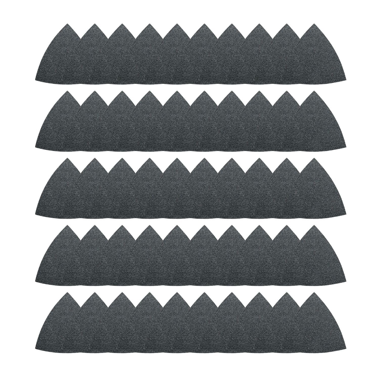 FEIN FMM-Accy Abrasive Sheet (50pack) Grit 400 for Stone (Unperforated) Master Sanding, Multi-Colour, 50-Pack