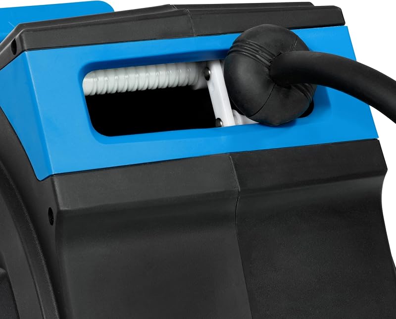 Automatikschlauchtrommel 15 m (12 bar, 180° schwenkbar, Druckluftschlauch Ø 16/9 mm hochflexibel, abriebfest, überfahrbar, chemikalien- und temperaturbeständig, Automatikeinzug, Wandhalterung)