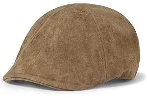 Clakllie Vintage Gatsby Flat Cap Polyester Suede Newsboy Cap for Men Adjustable Cabbie Hunting Hats Ivy Irish Driving Hat