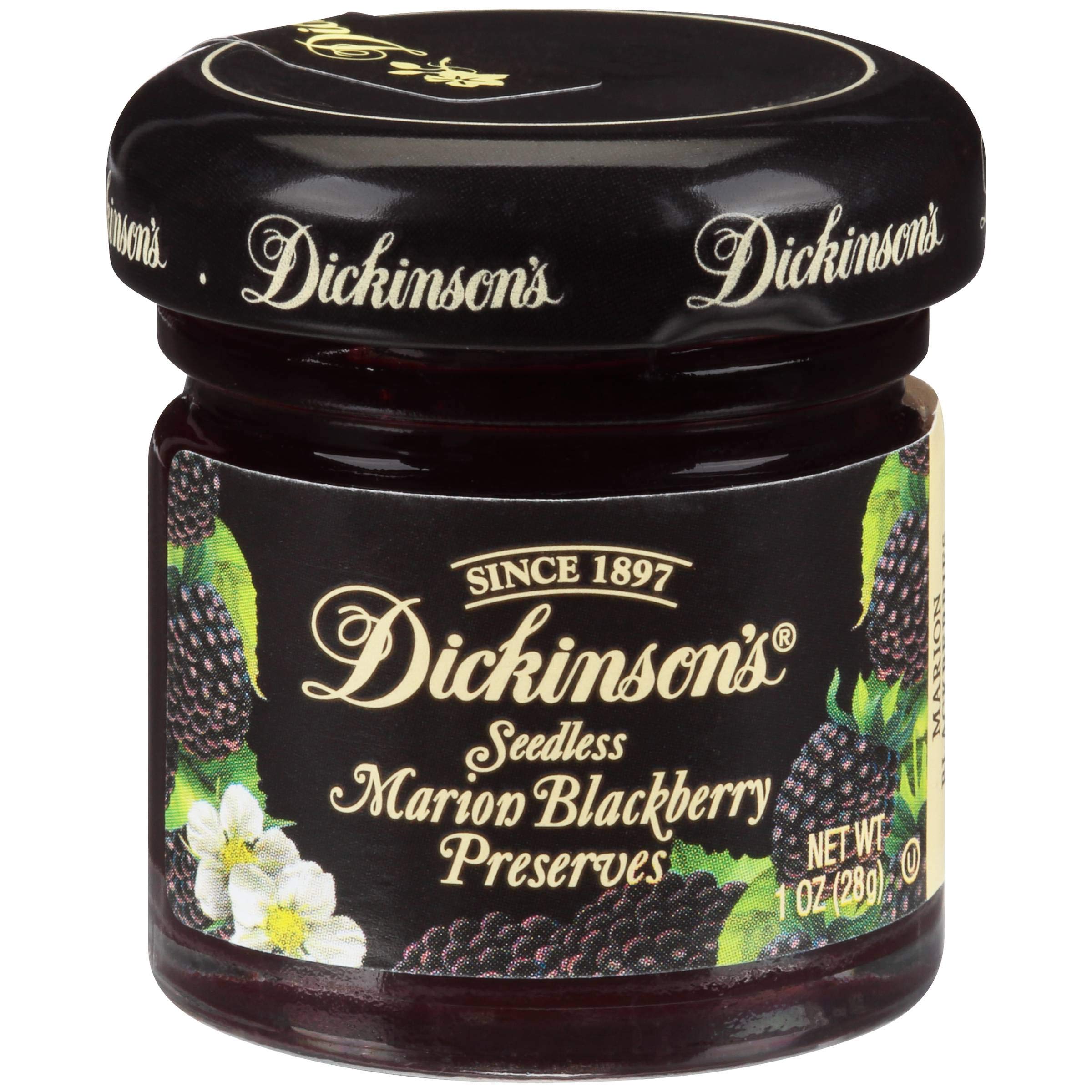 Dickinson Red Raspberry Preserves, 1 Ounce 72 per case
