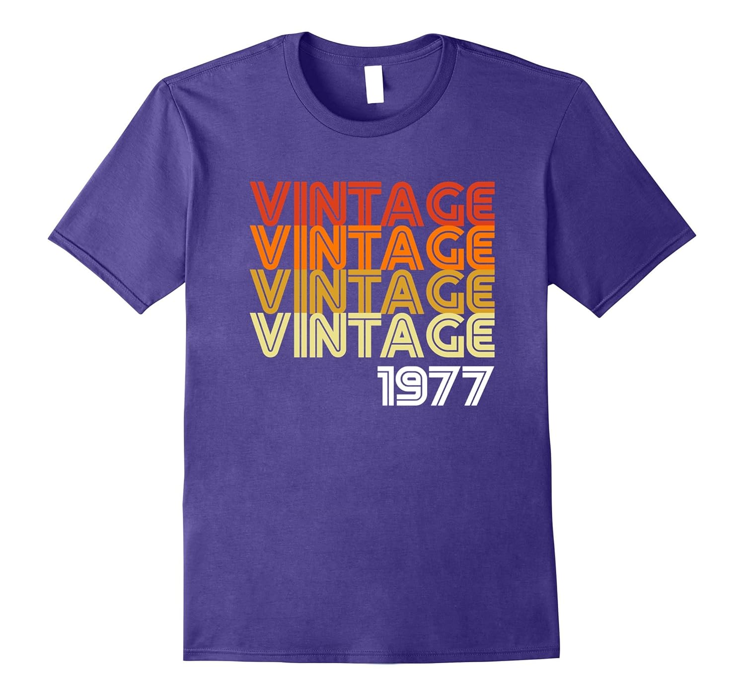 Vintage 1977 Funny Old School 40th Birthday Gift T-shirt-ANZ