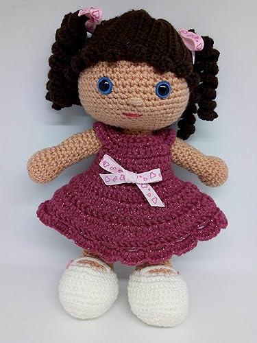 vestido crochet muñeca