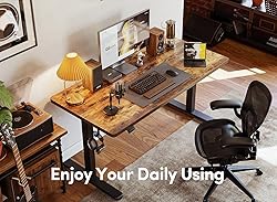 BANTI 40'' Standing Desk, Electric Stand up Height
