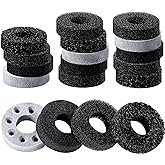 MoKo 18 Pcs Precision Aim Assist Rings for ROG Ally, Legion Go, PS5, Steam Deck, PS4, Xbox Series X/S, Xbox One, Switch, OLED