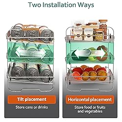 MAXIFFE 3 Tier Can Organizer for