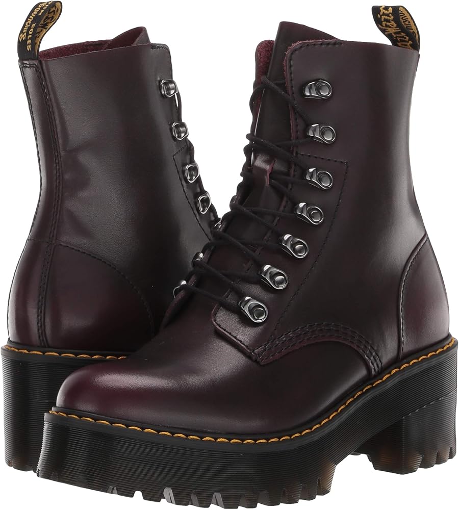 doc martens womens boots burgundy