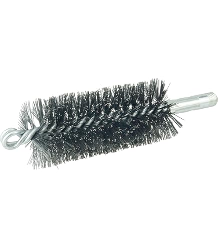 Weiler® 21080 Round Wire Power Tube Brush, 1-1/4 In Dia X 1