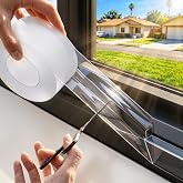 SWRT 20-Mil Thick Window Weather Sealing Tape Residue-Free, Heavy Duty Window Insulation for Summer, Weather Resistant, 2”x33