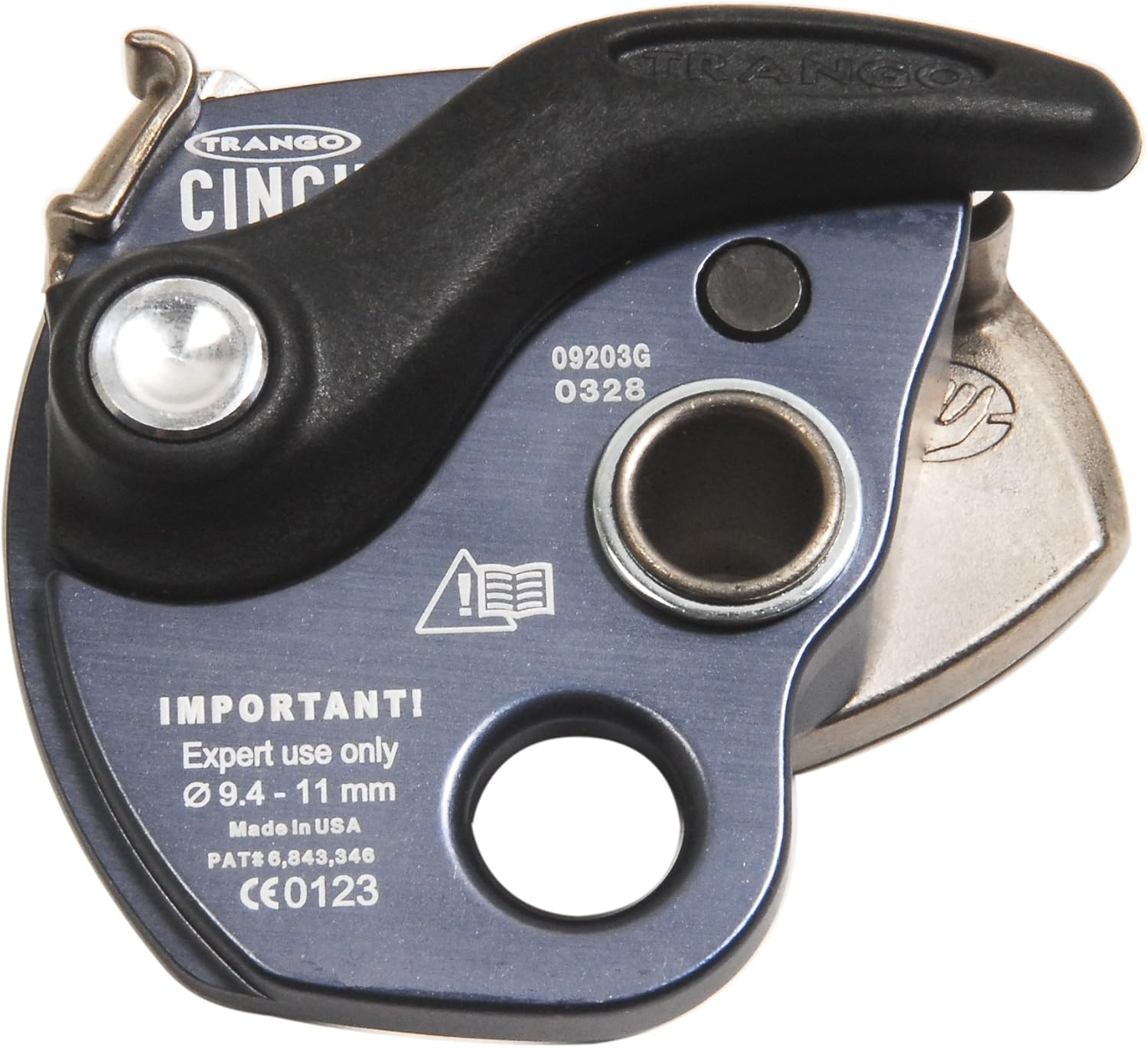 Trango Cinch Belay Device Slate Blue by TRANGO Amazon.it Sport e