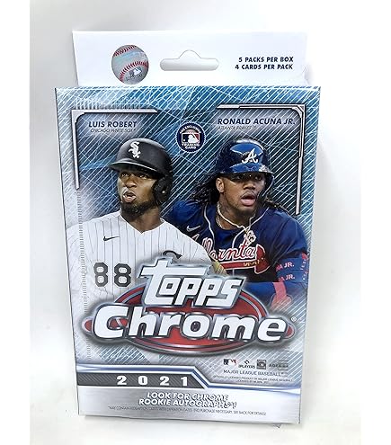 Amazon.com: 2023 Topps Chrome Baseball Factory Sealed Monster Box