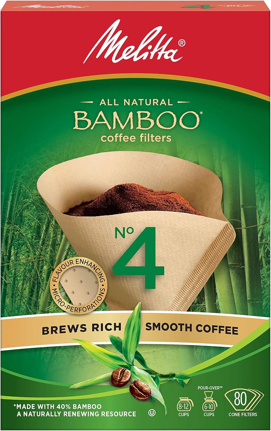 Melitta Bamboo Super Premium Coffee Filters