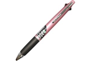 三菱鉛筆 uni Jetstream Multi Function Pen, 4 Color Ballpoint Pen,Light Pink Barrel (MSXE510005.51)