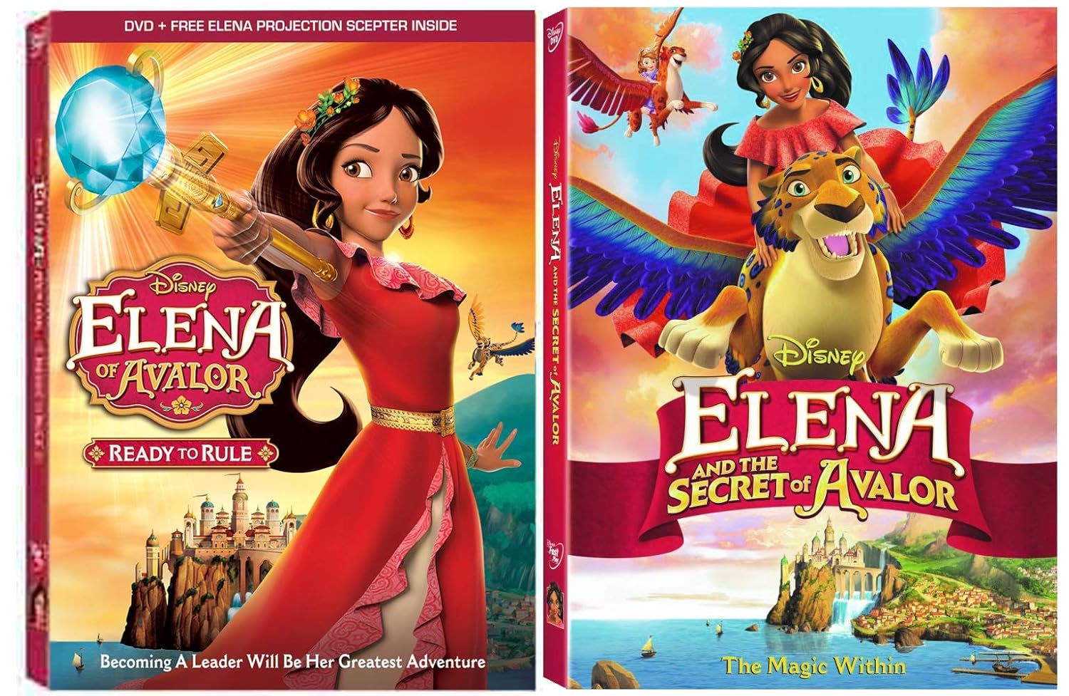 Elena of Avalor Disney Junior DVD Complete Episodes 18 and TV Movie