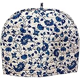 AUNERCART Turquoise Blue White Cotton Handmade Designs Tea Cozy Creative Tea Cosy Indian Mandala Tea Cozies Tea Pot Cover