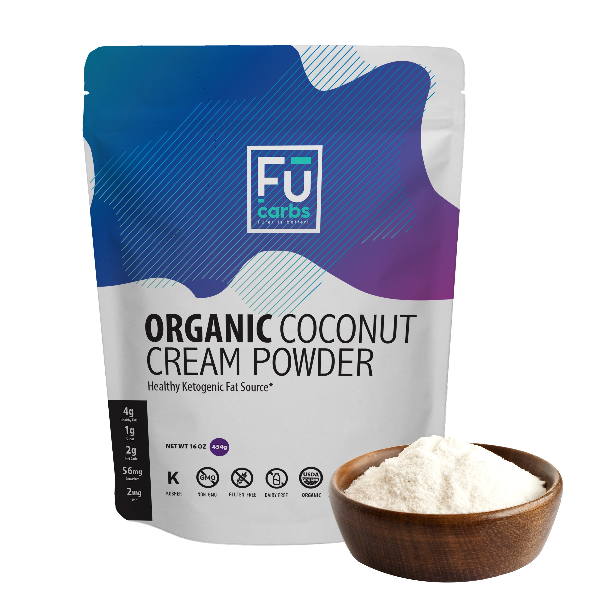 Z Natural Foods Coconut Milk Powder, 100 USDA Certified