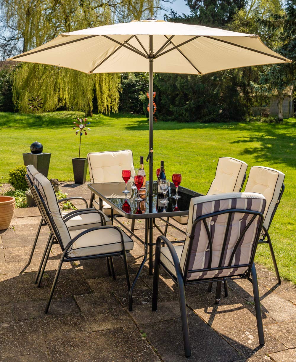 Hectare Hadleigh Set, Black Amazon.co.uk Garden & Outdoors